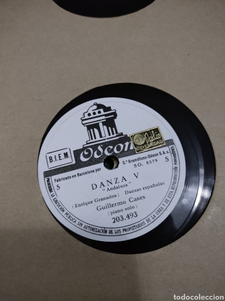 Discos de pizarra: Colección 6 disco pizarra Danzas Españolas - Foto 5 - 304706378