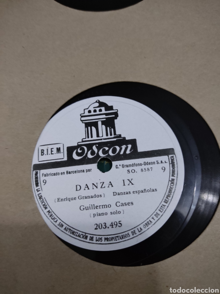 Discos de pizarra: Colección 6 disco pizarra Danzas Españolas - Foto 8 - 304706378