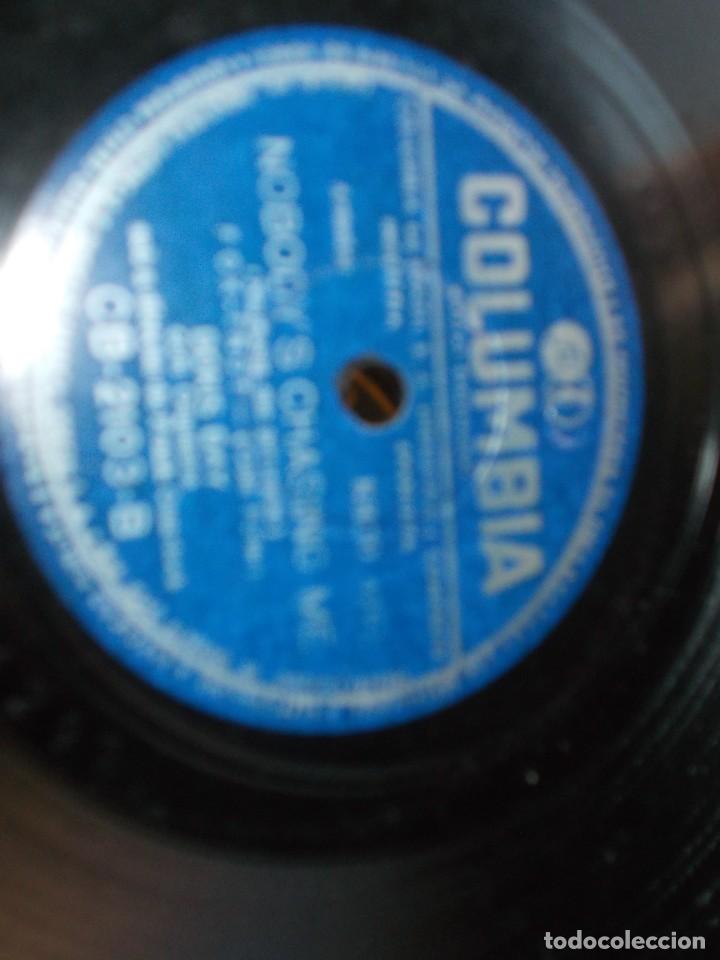 Discos de pizarra: DORIS DAY Nobodys chasing me / Got Him off my hands - Foto 3