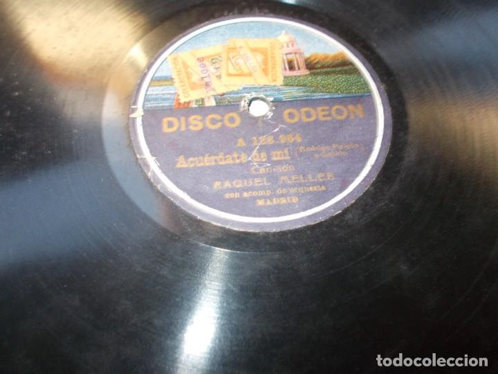 Discos de pizarra: RAQUEL MELLER El amor del espa&ntilde;ol / Acuardete de mi - Foto 2