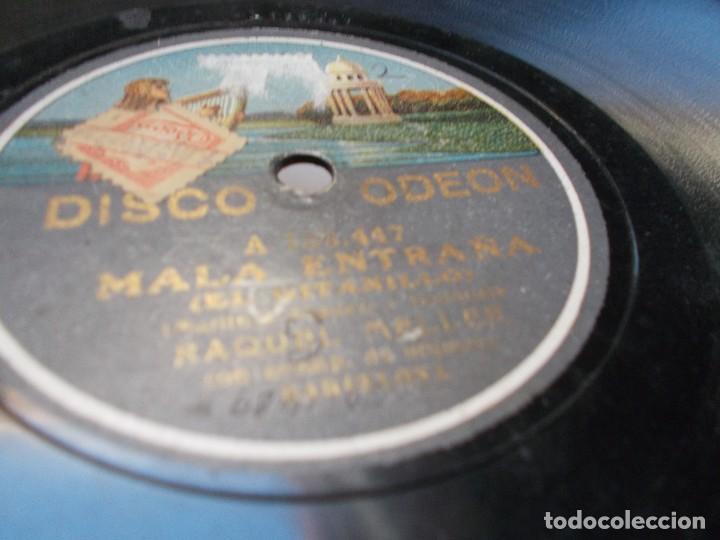 Discos de pizarra: RAQUEL MELLER Mala entra&ntilde;a / La chocolatera - Foto 3