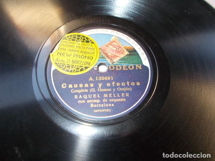 Discos de pizarra: RAQUEL MELLER Causas y Efectos / Los impertinentes - Foto 3
