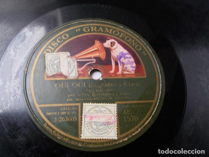 Discos de pizarra: Sra .RODRIGUEZ y Sr. LAMAS Oui, Oui, / Oui, Oui - Foto 2