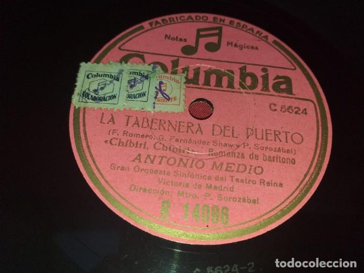 Discos de pizarra: DISCO DE PIZARRA LA TABERNERA DEL PUERTO - Foto 4