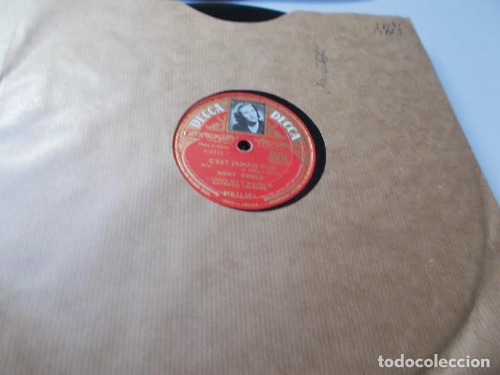 Discos de pizarra: ANNY GOULD Domino / Cest jamais fini - Foto 1