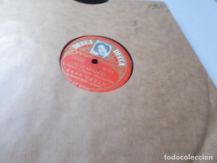 Discos de pizarra: ANNY GOULD Domino / Plaza Vendome - Foto 1