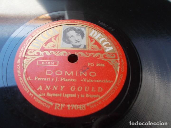 Discos de pizarra: ANNY GOULD Domino / Plaza Vendome - Foto 2