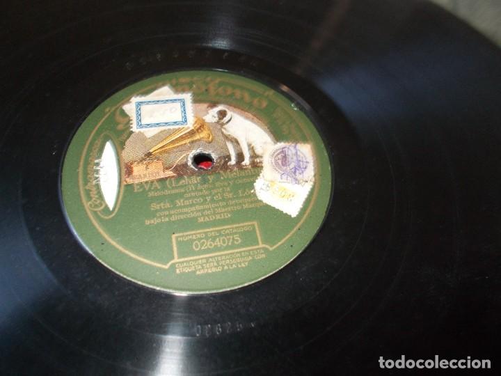 Discos de pizarra: EVA N&uacute;mero de las sillas / Melodrama II acto - Foto 3