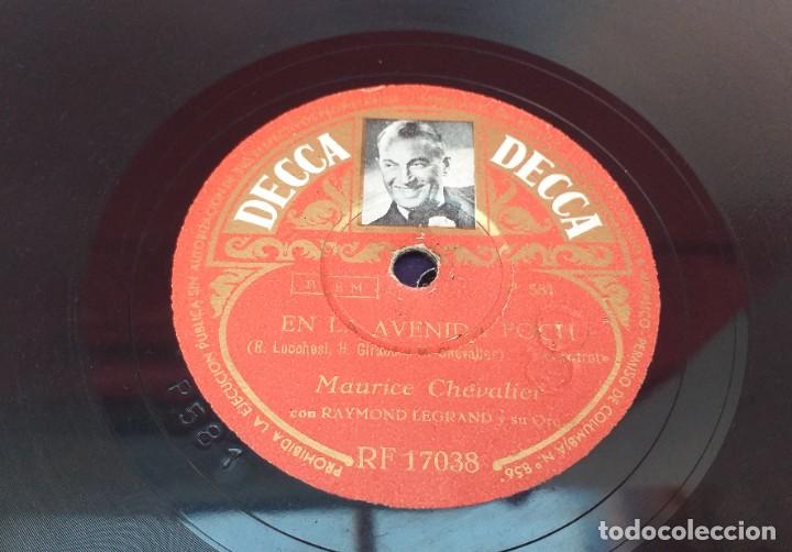 Discos de pizarra: DISCO DE PIZARRA - EN LA AVENIDA FOCH - FILIBERTO - Foto 4