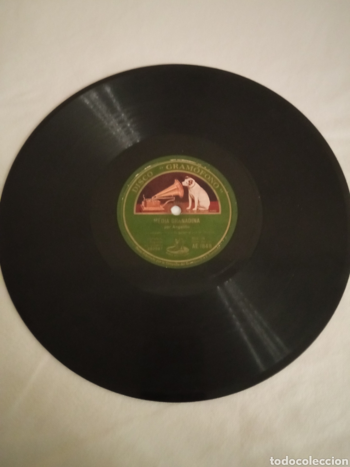 Discos de pizarra: Disco flamenco de pizarra de Angelillo - Foto 1