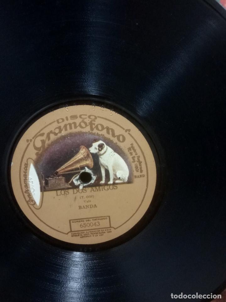 Discos de pizarra: LOS DOS AMIGOS -LA ERVILLA -PIZARRA - Foto 1