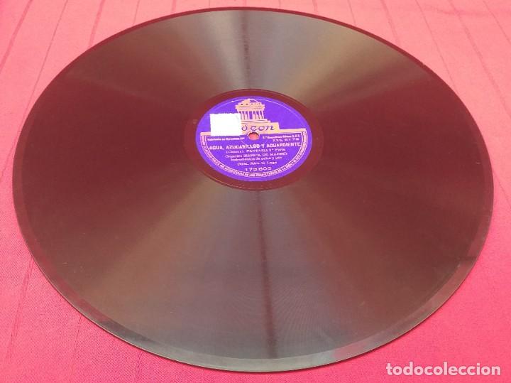 Discos de pizarra: DISCO DE PIZARRA - AGUA,AZUCARILLOS Y AGUARDIENTE - Foto 3