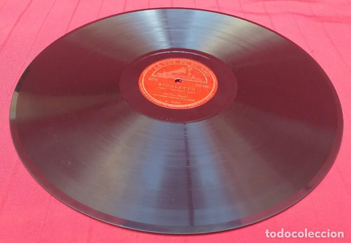 Discos de pizarra: DISCO DE PIZARRA - IL BARBIERE DE SIVIGLIA - RIGOLETTO - Foto 1