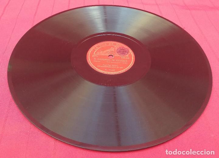 Discos de pizarra: DISCO DE PIZARRA - IL BARBIERE DE SIVIGLIA - RIGOLETTO - Foto 3