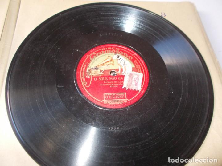 Discos de pizarra: FERNANDO DE LUCIA O sole mio - Foto 2