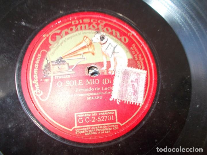 Discos de pizarra: FERNANDO DE LUCIA O sole mio - Foto 3