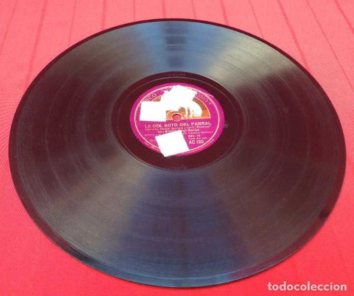 Discos de pizarra: DISCO DE PIZARRA - LA DEL SOTO DEL PARRAL - Foto 1