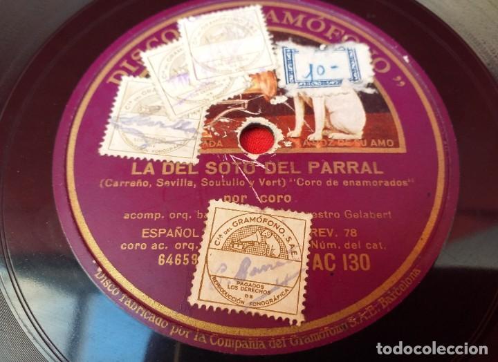 Discos de pizarra: DISCO DE PIZARRA - LA DEL SOTO DEL PARRAL - Foto 4