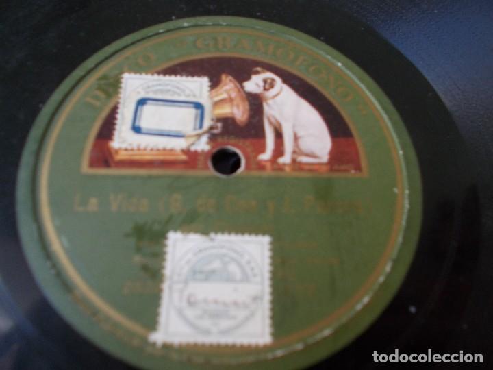 Discos de pizarra: POUSINET La vida / El hombre - Foto 3