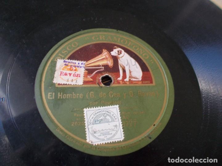 Discos de pizarra: POUSINET La vida / El hombre - Foto 5