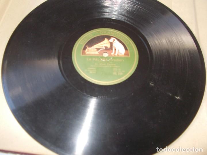 Discos de pizarra: MOS&Eacute; TAPIERO El Ruise&ntilde;or / La Paloma - Foto 2