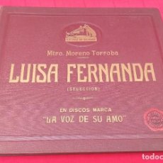 Discos de pizarra: ÁLBUM COMPLETO DISCO DE PIZARRA - LUISA FERNANDA. Lote 311537128