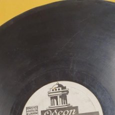 Discos de pizarra: DISCO 78 RPM - GRAMÓFONO - AZAROLA - SOLO DE PIANO - TRÉMOLO / SABOREANDO RITMO - ODEON - PIZARRA. Lote 311559138