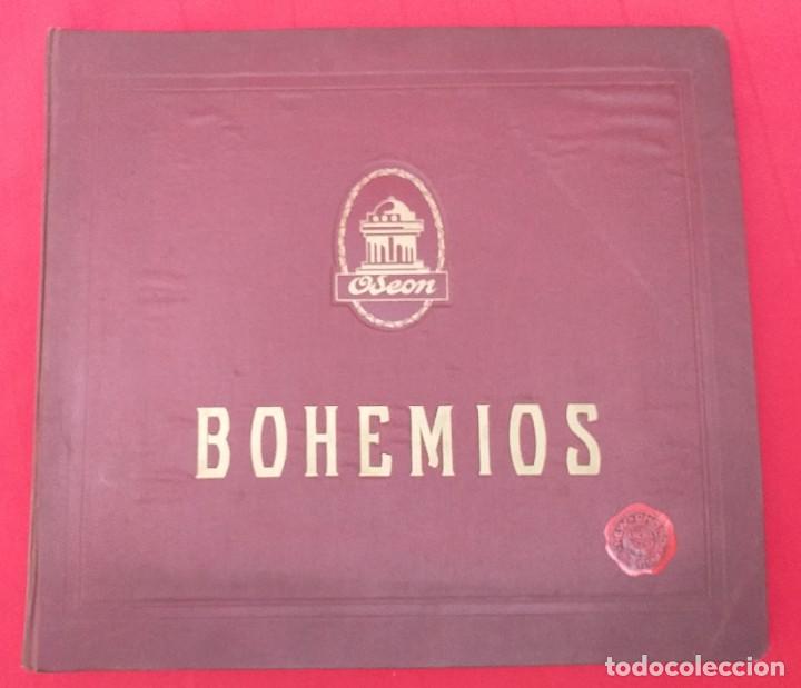 Discos de pizarra: &Aacute;LBUM DISCOS DE PIZARRA - BOHEMIOS - INCOMPLETO - Foto 1