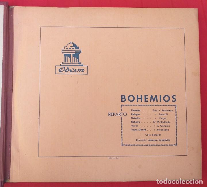 Discos de pizarra: &Aacute;LBUM DISCOS DE PIZARRA - BOHEMIOS - INCOMPLETO - Foto 2