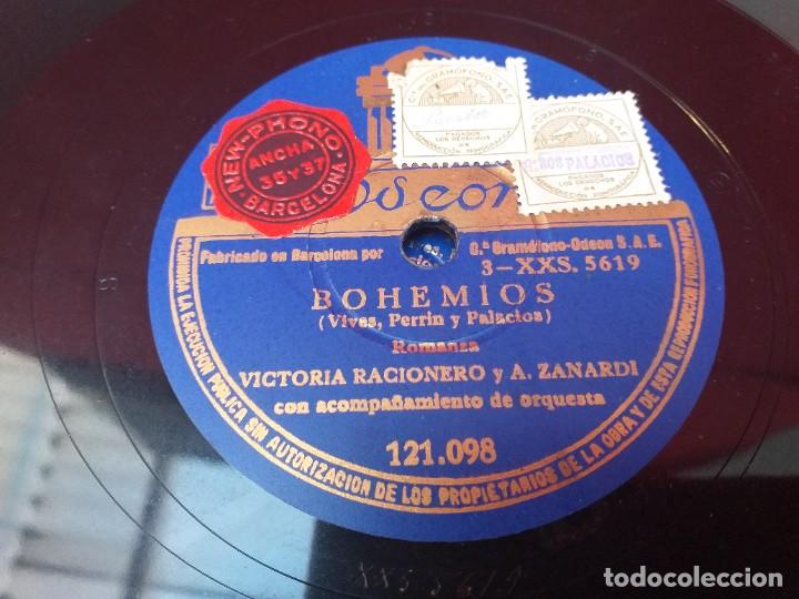 Discos de pizarra: &Aacute;LBUM DISCOS DE PIZARRA - BOHEMIOS - INCOMPLETO - Foto 5