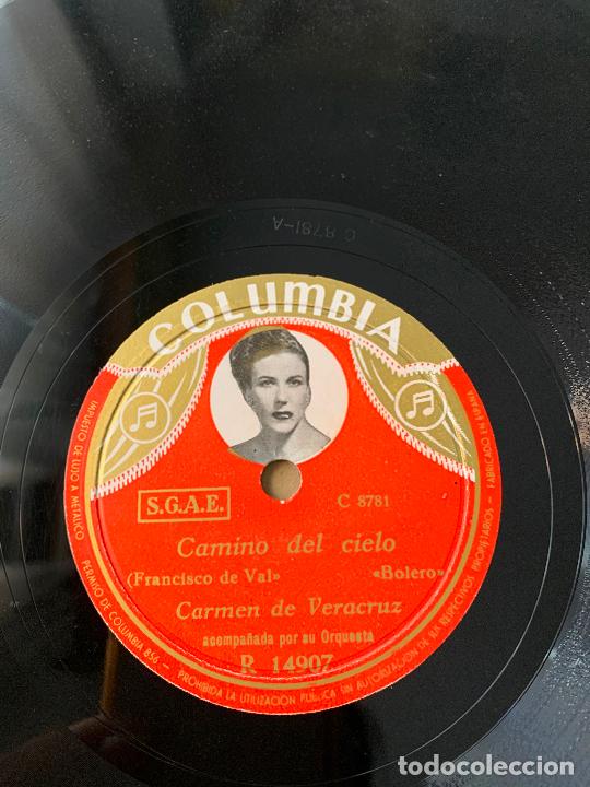 Discos de pizarra: Disco de Pizarra de Boleros Carmen de Veracruz - Foto 3