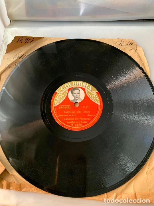 Discos de pizarra: Disco de Pizarra de Boleros Carmen de Veracruz - Foto 1