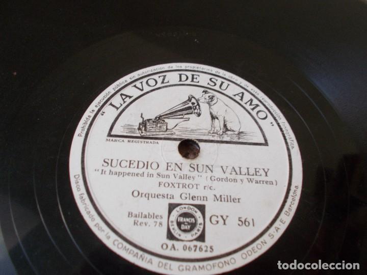 Discos de pizarra: ORQUESTA GLENN MILLER Sucedi&oacute; en Sun Valley / La polca del beso - Foto 5