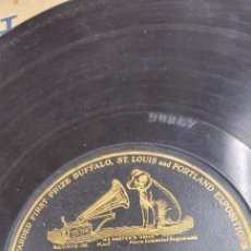 Discos de pizarra: DISCO 78 RPM - GRAMÓFONO - ROBERTO MARÍN / JUANA RAMÓN - DANZA MEXICANA / GALATEA - VICTOR - PIZARRA. Lote 312713463