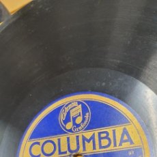 Discos de pizarra: DISCO 78 RPM - GRAMÓFONO - AUGUSTO ORDÓÑEZ - LA BAYADERA / LOS GAVILANES - ODEON - PIZARRA. Lote 312715118
