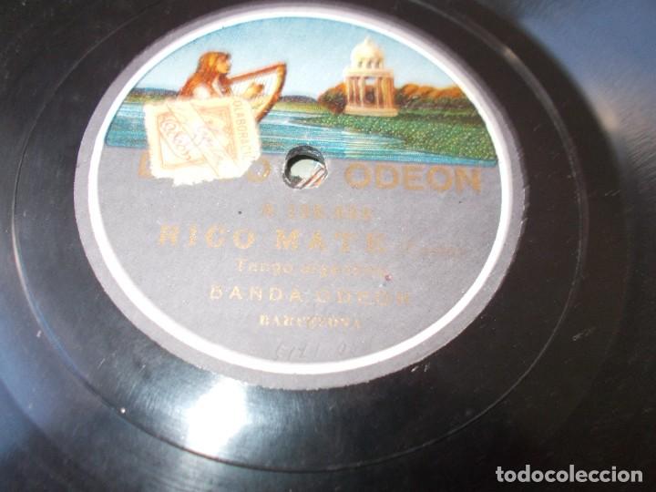 Discos de pizarra: BANDA ODEON Rico Mate / Fox Trot de las campanas - Foto 3
