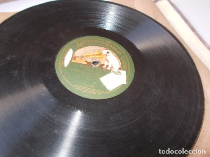 Discos de pizarra: CARMEN FLORES El moro y la Perchelera / Auras de Espa&ntilde;a - Foto 2
