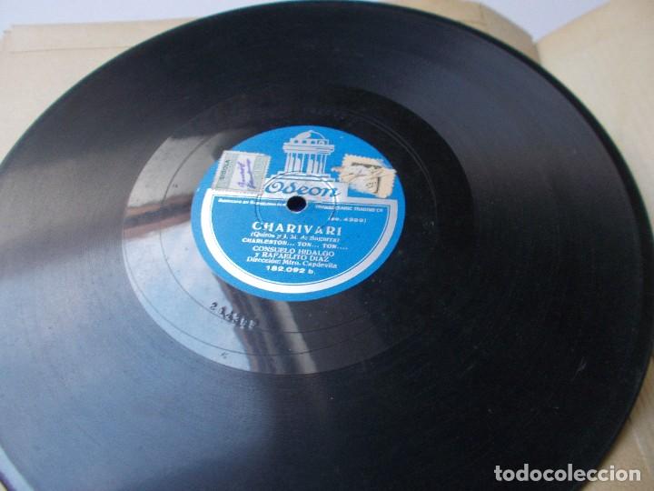 Discos de pizarra: CONSUELO HIDALGO -RAFAELITO D&Iacute;AZ Charivari / Charivari - Foto 1