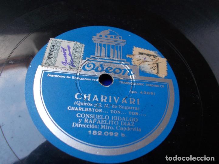 Discos de pizarra: CONSUELO HIDALGO -RAFAELITO D&Iacute;AZ Charivari / Charivari - Foto 2