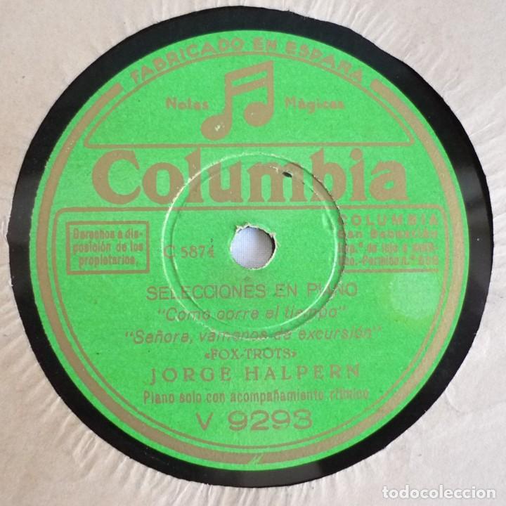 Discos de pizarra: Disco de pizarra Selecci&oacute;n en piano Jorge Halpern - Foto 1