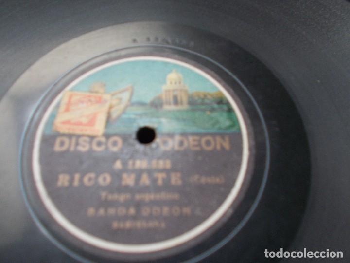 Discos de pizarra: BANDA ODEON Rigo Mate / Fox -Trot de las Campanas - Foto 2
