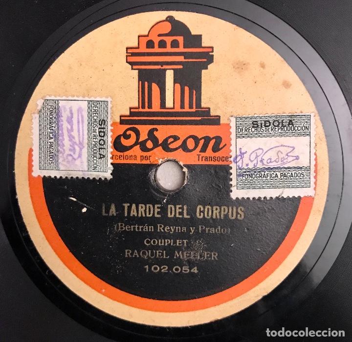 Discos de pizarra: PIZARRA GRAM&Oacute;FONO. LA LABIEN AMADA - LA TARDE DEL CORPUS. COUPLET. - Foto 5