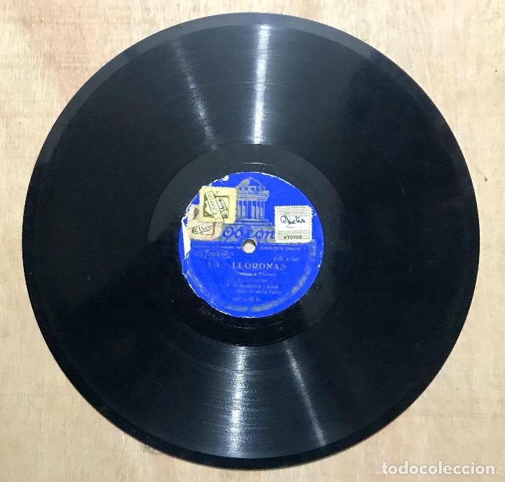 Discos de pizarra: DISCO PIZARRA GRAMOFONO. LAS LLORONAS (LA JAVA DEL MAREO - LAS ENFERMERAS). - Foto 1