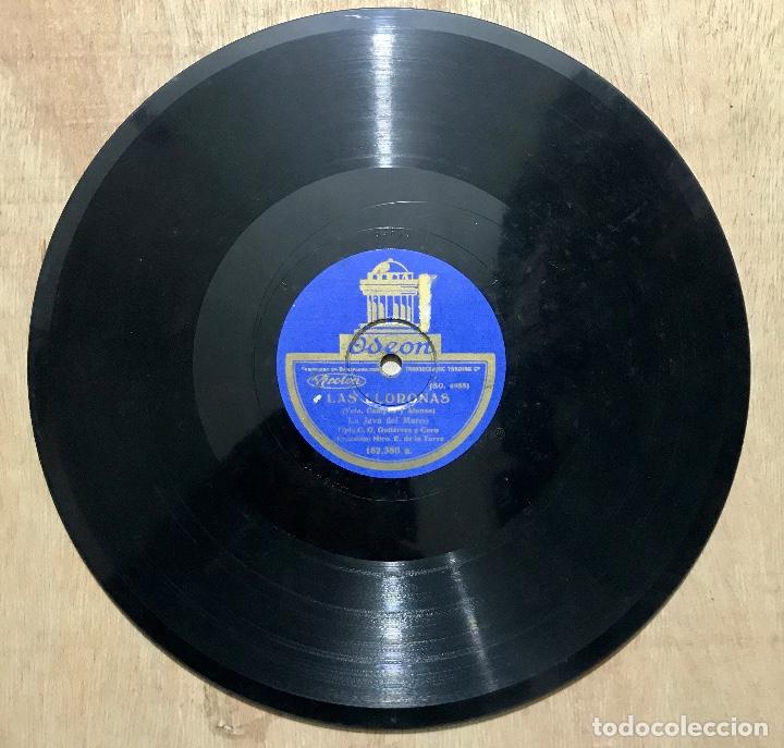 Discos de pizarra: DISCO PIZARRA GRAMOFONO. LAS LLORONAS (LA JAVA DEL MAREO - LAS ENFERMERAS). - Foto 3