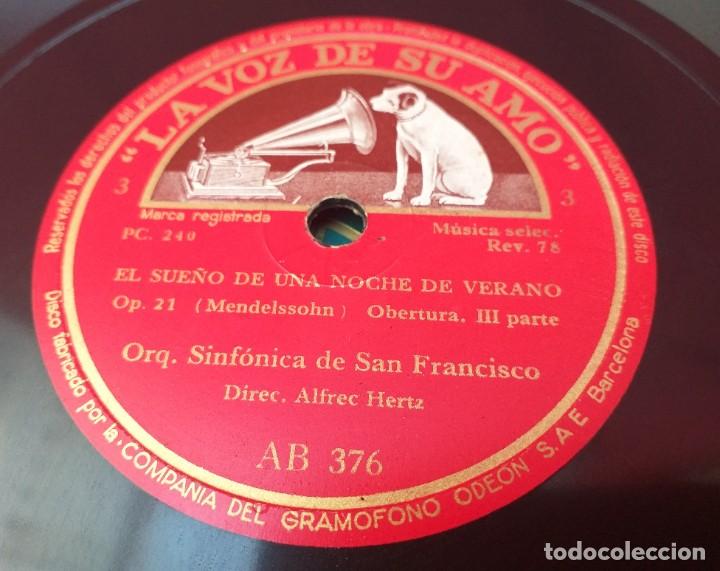 Discos de pizarra: DISCO DE PIZARRA - EL SUE&Ntilde;O DE UNA NOCHE DE VERANO 3 Y 4 - Foto 2