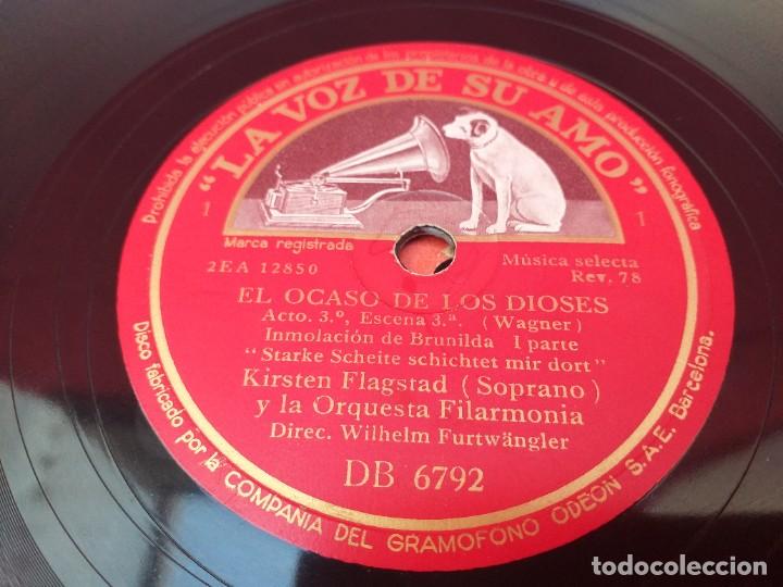 Discos de pizarra: DISCO DE PIZARRA - EL OCASO DE LOS DIOSES 1 Y 2 - Foto 2