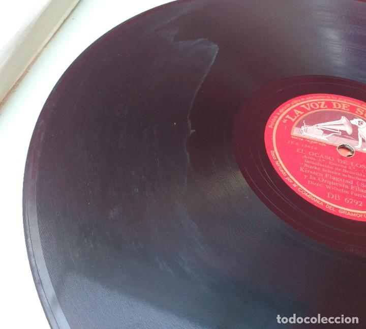 Discos de pizarra: DISCO DE PIZARRA - EL OCASO DE LOS DIOSES 1 Y 2 - Foto 3