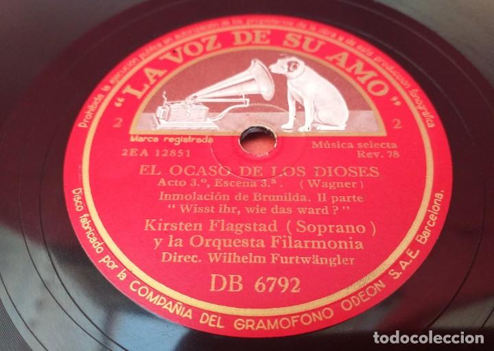 Discos de pizarra: DISCO DE PIZARRA - EL OCASO DE LOS DIOSES 1 Y 2 - Foto 5