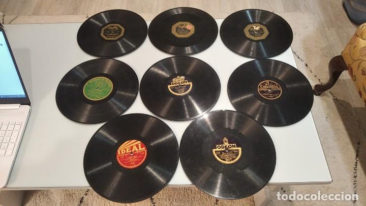 Discos de pizarra: Discos pizarra Pathe ,Polidor.Odeon, ,Ideal ,Columbia - Foto 1