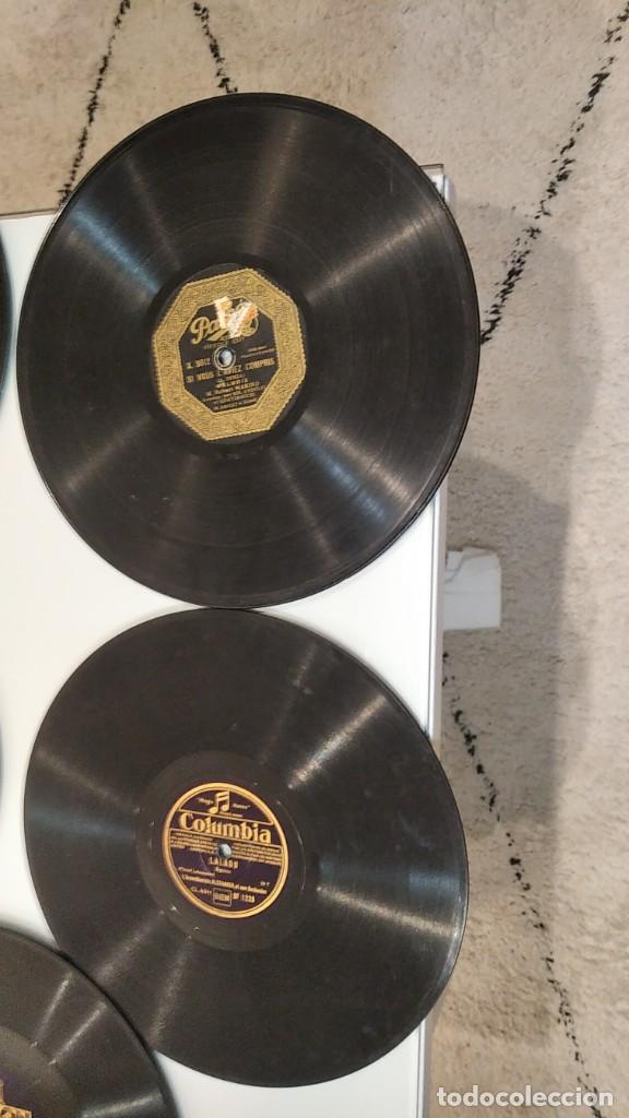Discos de pizarra: Discos pizarra Pathe ,Polidor.Odeon, ,Ideal ,Columbia - Foto 3